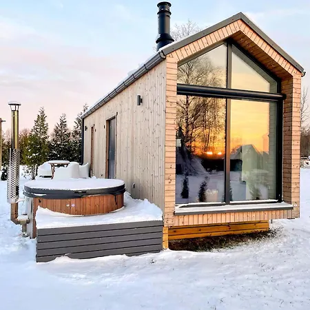 Eco With A Hot Tub And Sauna Holiday home Parnu