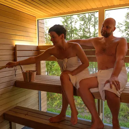 Eco With A Hot Tub And Sauna Дом отдыха