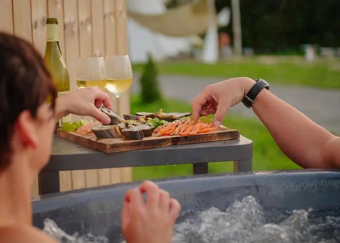 Eco With A Hot Tub And Sauna Σπίτι διακοπών *