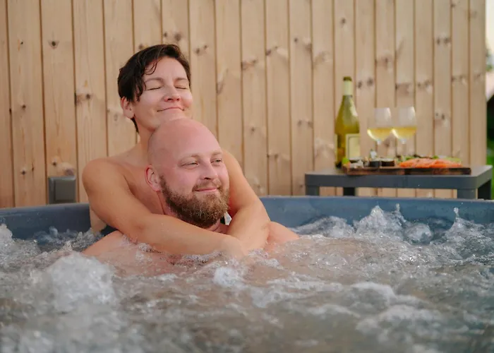 Eco With A Hot Tub And Sauna Σπίτι διακοπών *